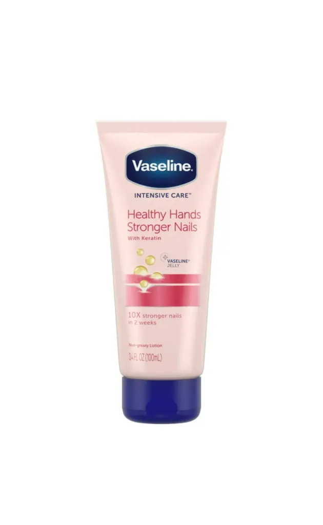 Vaseline Intensive Care Healthy Hands Stronger Nails Body Lotion | فازلين لوشن للجسم والاظافر واليدين