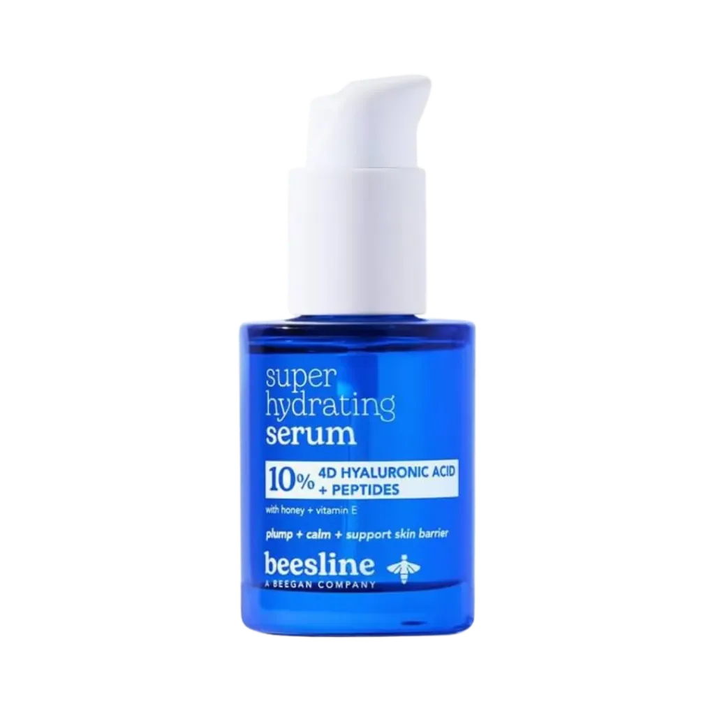 Beesline Super Hydrating Serum - 10% 4D Hyaluronic Acid + Peptides - 30ml | بيزلين سيروم الترطيب العميق بالهيالورونيك اسيد 10% + ببتيدات - 30 مل