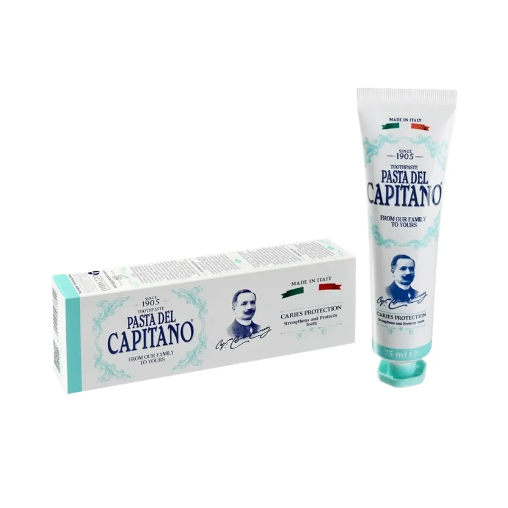 Pasta del Capitano Protezione Carie Toothpaste – 75ml باستا دل كابيتانو معجون حماية من التسوس – 75 مل