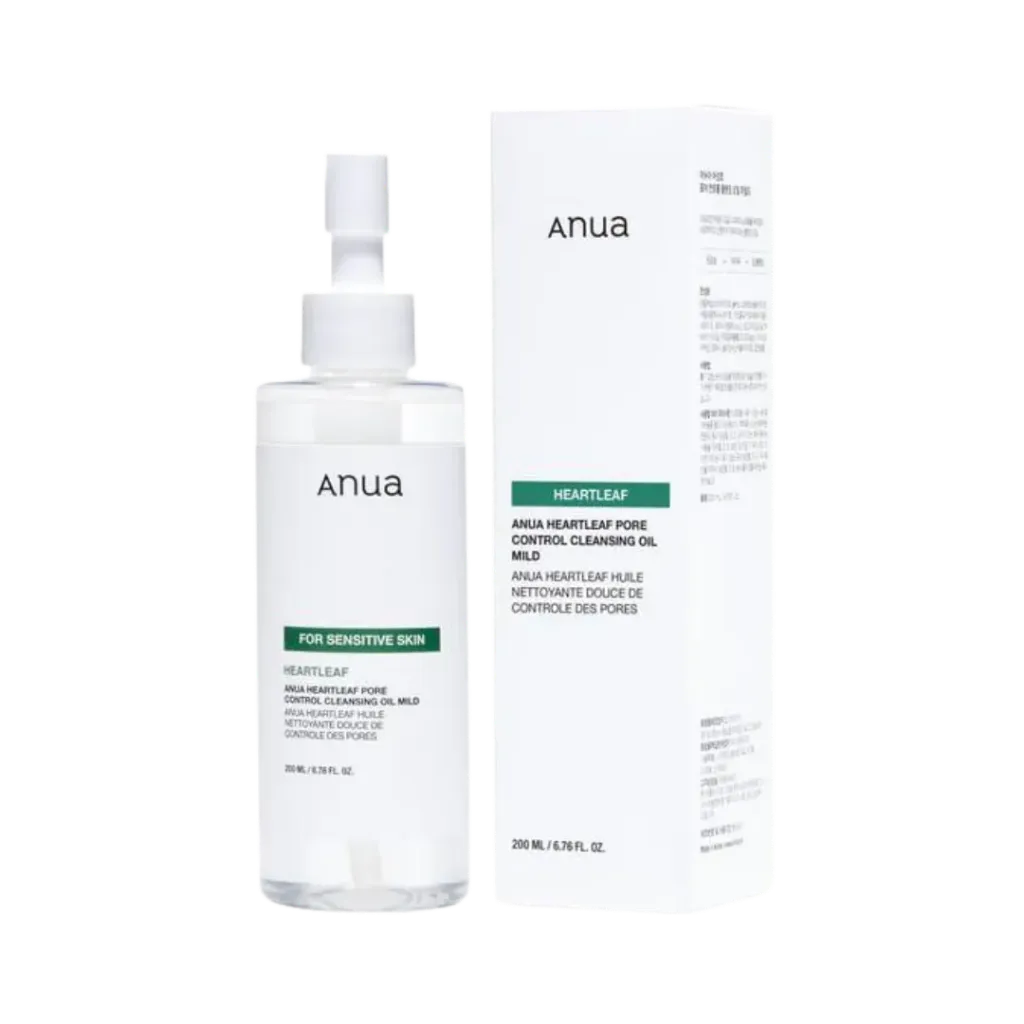 Anua Heartleaf Pore Control Cleansing Oil Mild - 200ml | أنوا غسول زيتي - 200 مل