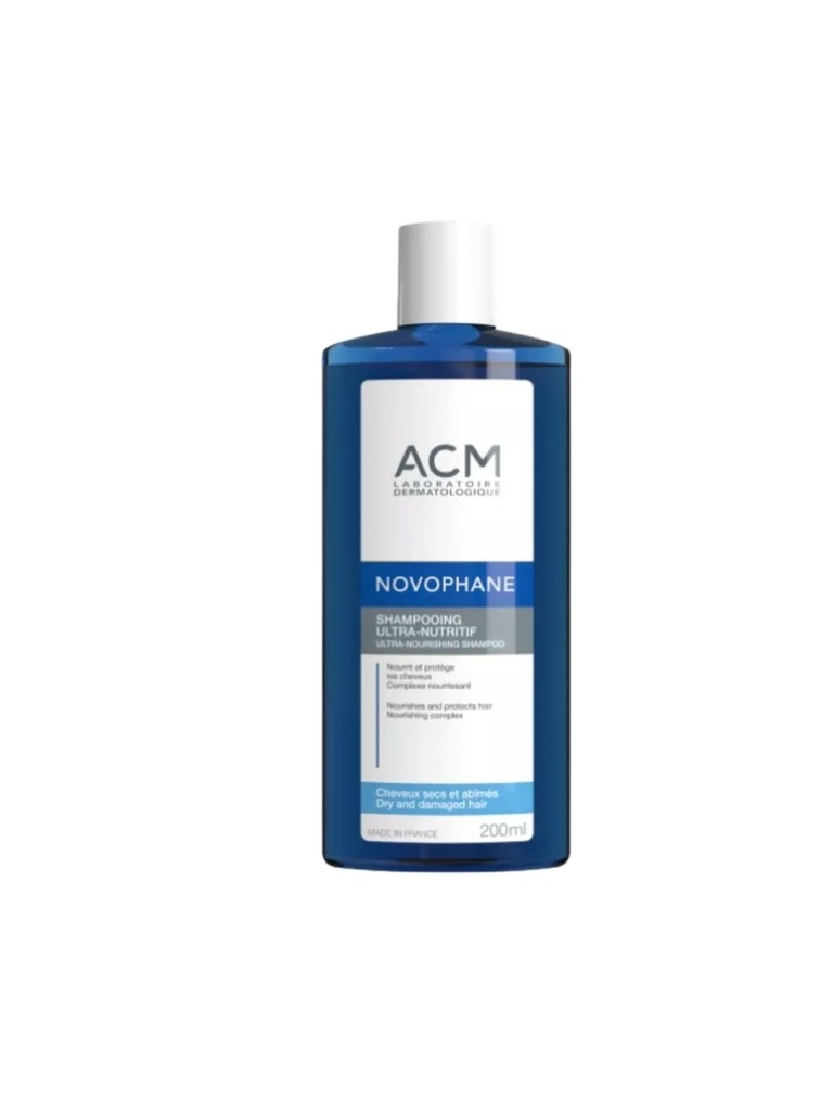 ACM Novophane Ultra Nourishing Shampoo - 200ml | اي سي ام شابمو مقوي و مغذي للشعر - 200 مل