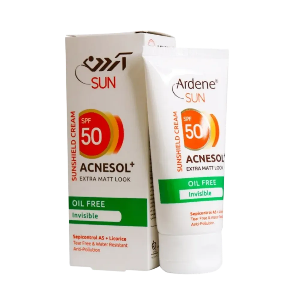 Ardene Oil Free Total Sunblock Cream Spf 50 - 50ml | اردن كريم واقي شمسي للبشرة الدهنية - 50 مل