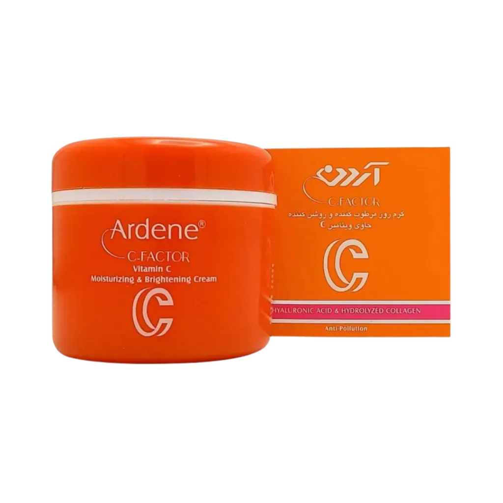 Ardene Moisturizing & brightening day cream containing vitamin C - 150ml | اردن كريم فيتامين سي المرطب و المفتح للوجه - 150 مل