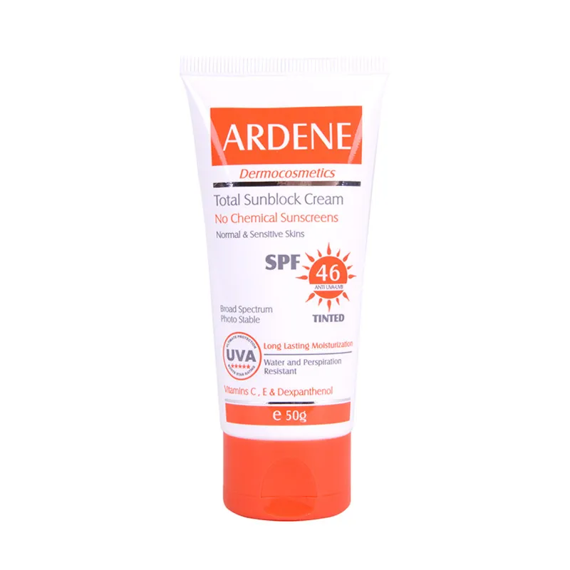 Ardene Total Sunblock Cream SPF46 Tinted – كريم واقي شمس أردين SPF46 ملون