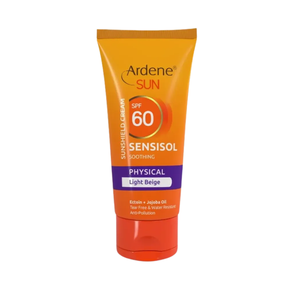 Ardene light beige sunscreen SPF60 - 50ml | اردن كريم واقي شمسي بلون بيج فاتح Spf 60 - ٥٠ مل