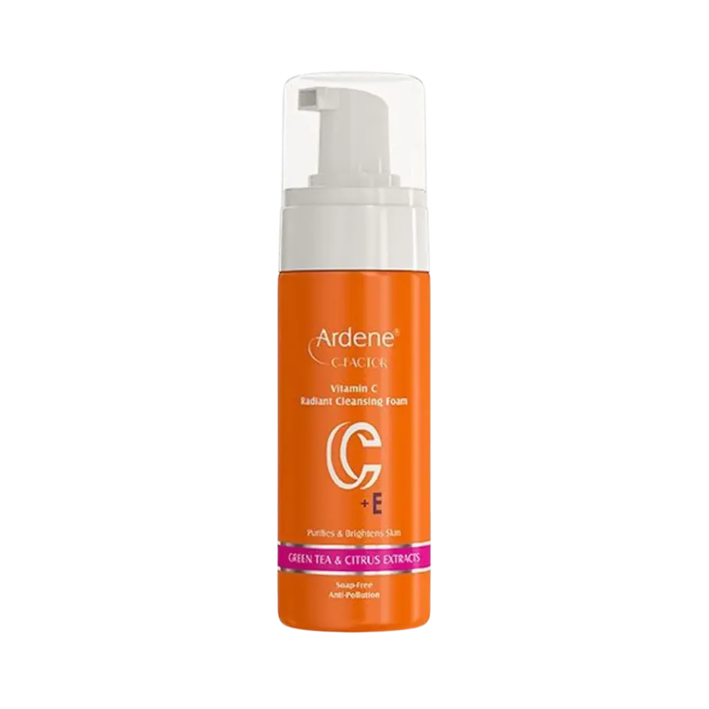 Ardene C-Factor Vitamin C Radiant Cleansing Foam - 150ml | اردن غسول رغوي للوجه بفيتامين سي - 150 مل