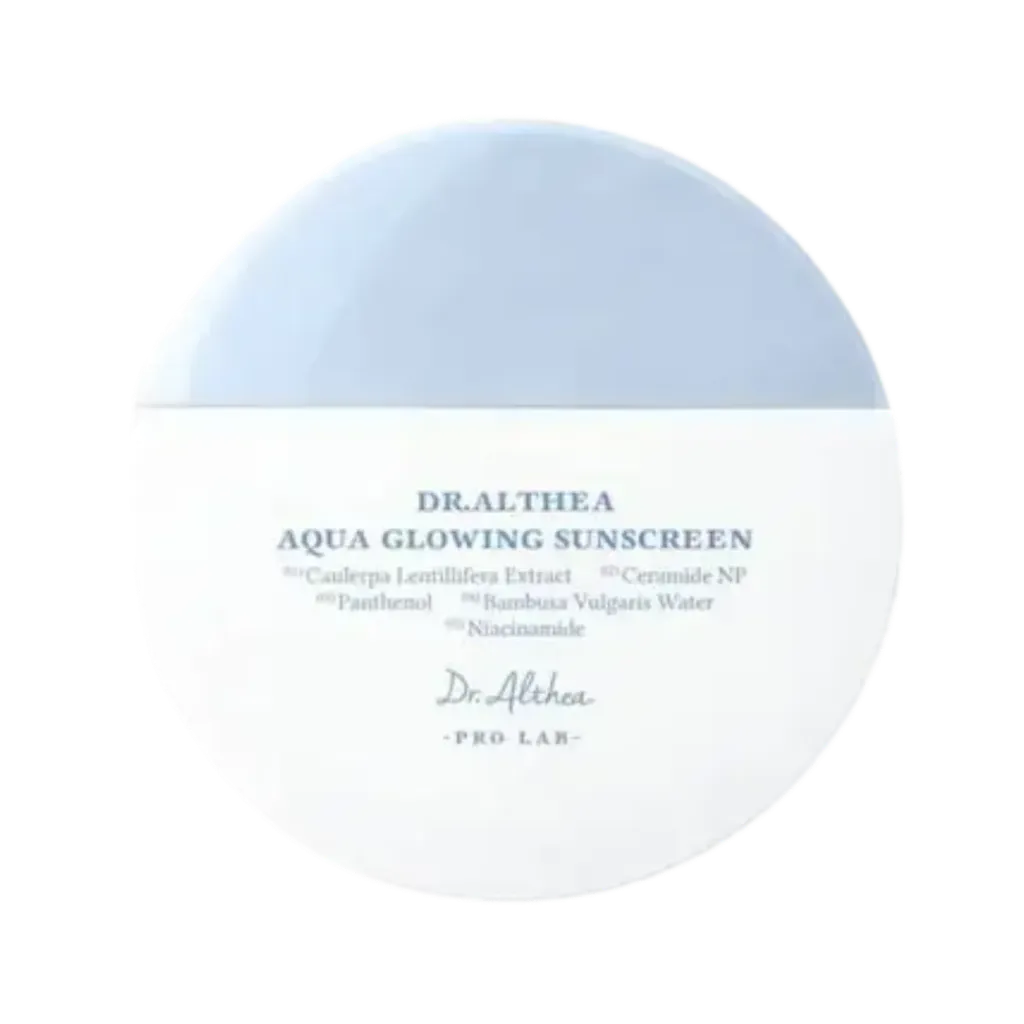 Dr. Althea Aqua Glowing Sunscreen SPF50+ PA++++ -45ml | دكتور الثيا واقي شمسي غلوينغ اكوا - 45 مل