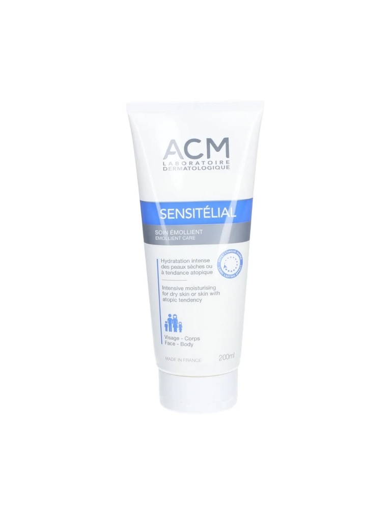 ACM SENSITÉLIAL Emollient Care - 200ml | اي سي ام كريم مرطب للوجه و الجسم - 200 مل