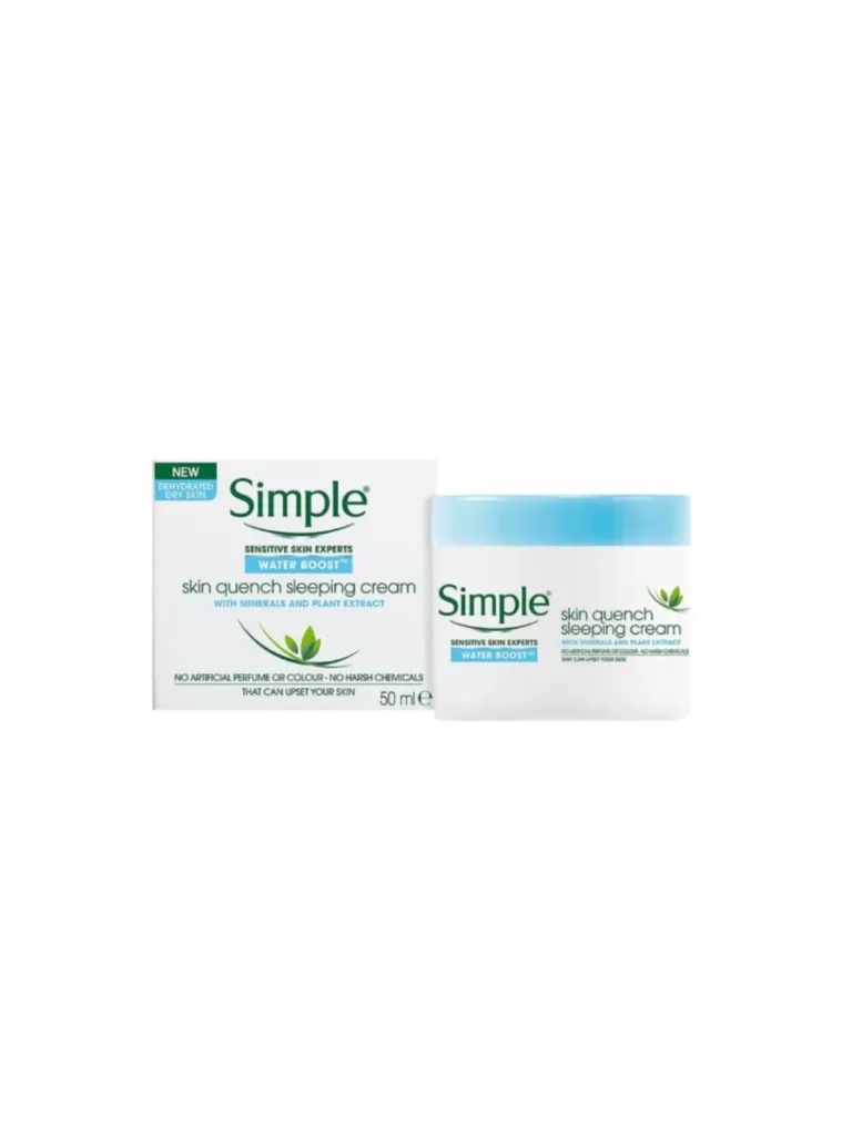 Simple Skin Quench Sleeping Cream - 50ml | سمبل كريم مرطب ليلي - 50 مل