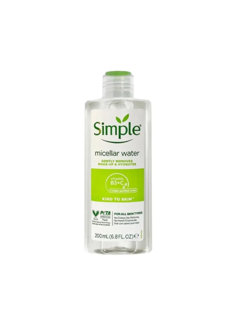 Simple Kind To Skin Micellar Cleansing Water - 200ml | سمبل منظف ماء ميسيلر - 200 مل