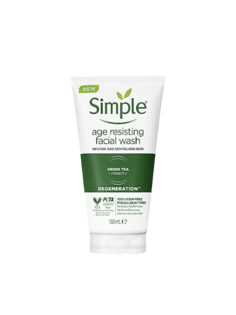 Simple Regeneration Age Resisting Facial Wash - 150ml | سمبل غسول محاربة التجاعيد - 150 مل