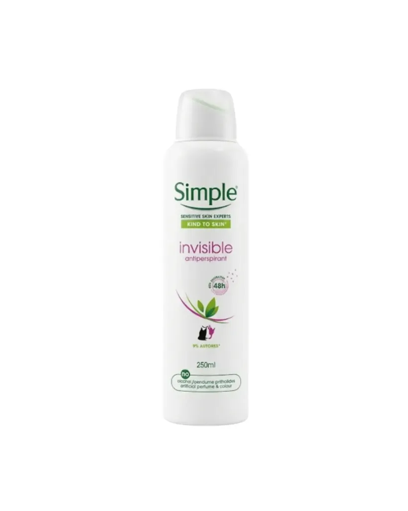 مزيل تعرق سيمبل بتركيبة لطيفة على البشرة