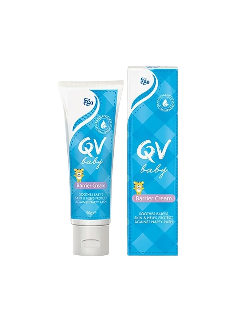 QV Baby Barrier Cream - 50g | كيو في كريم حاجز للأطفال - كريم أطفال للطفح الجلدي - 50 غرام