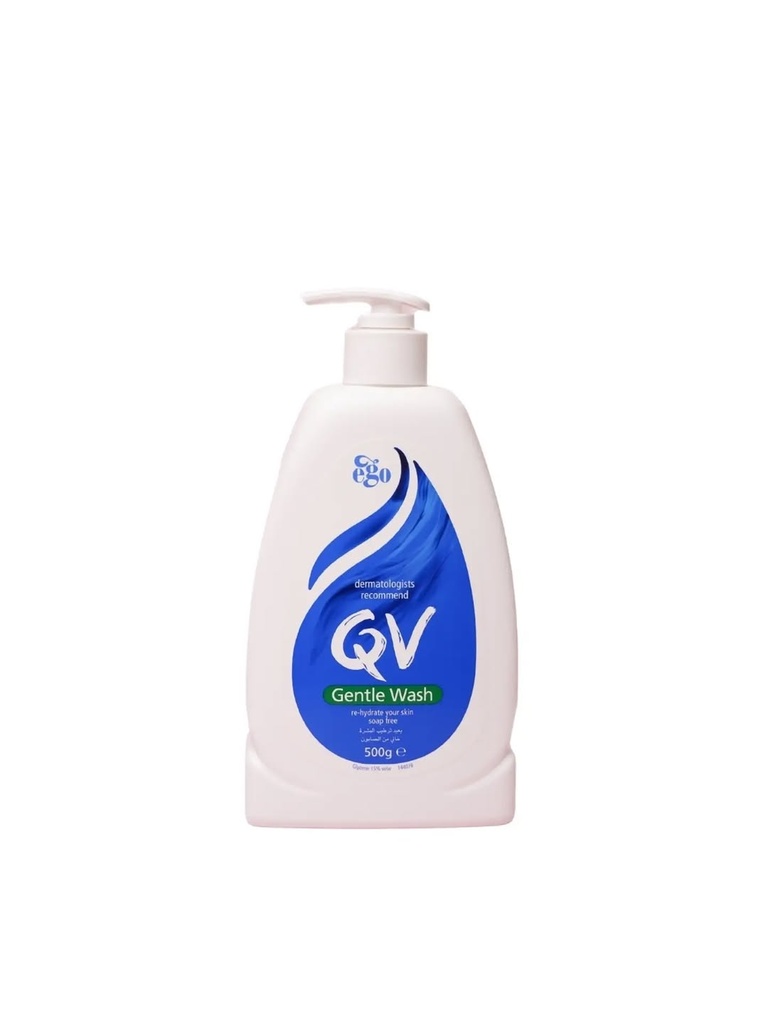 QV Gentle Wash Soap Free - 500g | كيو في غسول لطيف خالي من الصابون - 500 غ